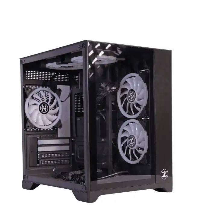 case (26) (1) Case Technozone C-350 With 5RGB FAN - Image 1