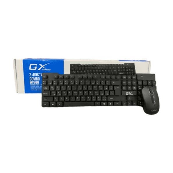 Keyboard with Wireless Mouse GX-W500