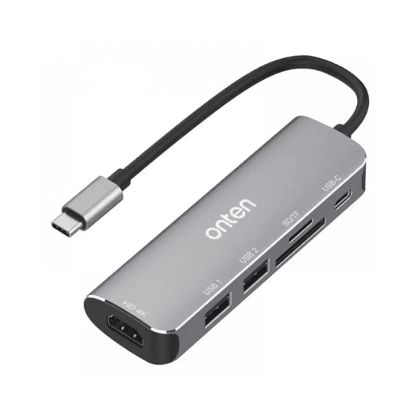 Onten Hub 6in1 Type-C To HDMI