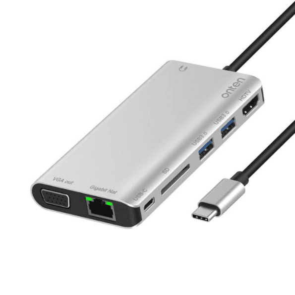 Onten Hub 8in1 Type-C To HDMI