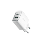 JOYROOM_Fast Charger_Dual-Port_Type-C + USB-A_30W_White_JR-TCF15EU