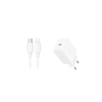 JOYROOM_Fast Charger_Kit_Type-C + Cabel Lightning 1m_20W_White _JR-TCF20EU