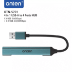 Onten HUB 4*1 USB3.0 To 4-Port USB 3.0 OTN-5701 - Image 4