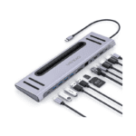 Onten HUB 5*1 Type C To Dual HDTV 4K  2Ports USB 2.0  PD Charge MST OTN UC126