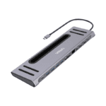 Onten Hub 12*1  Type C To HDMI 4K *2 SD TF Card+USB 3.0*4 PD Charge Type C Audio  Lan10 100 1000 OTN 9199