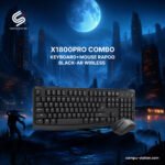 Keyboard+Mouse Rapoo X1800PRO Combo Black AR_Wirless