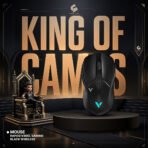 Mouse Rapoo V300L Gaming Black Wireless