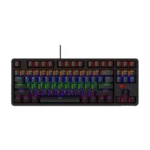 Keyboard Rapoo V500PRO 87 Mechanical Black Blue Switch USB