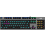 Keyboard AOC GK410 Black Squre Blue Switch USB