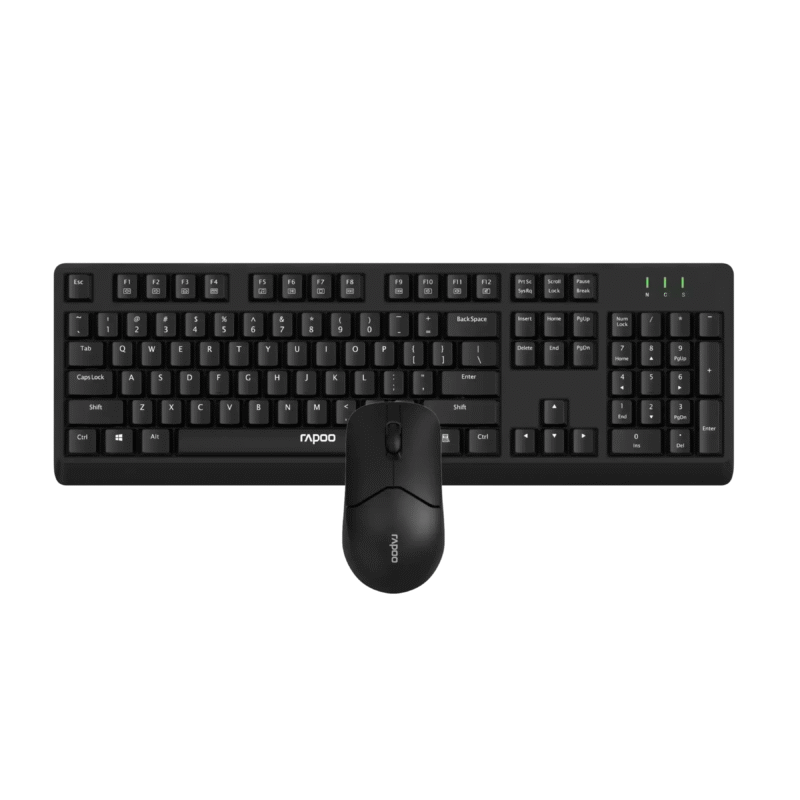 Keyboard+Mouse Rapoo X1500-Combo-Black-AR Wirless
