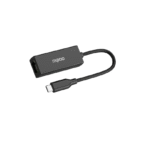 Rapoo Type-C To Ethernet ( RJ45 1000Mbps) Blackn XD20 - Image 2