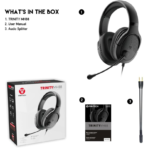 Headset Fantech Gaming TRINITY MH88 3.5MM Black - Image 9