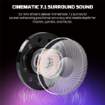 Headset Fantech Gaming CRUZE HG31 7.1-USB Black - Image 6