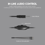 Headset Fantech Gaming_MARS II HQ54 3.5MM Black - Image 3