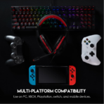 Headset Fantech Gaming_MARS II HQ54 3.5MM Black - Image 4