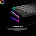 Keyboard Fantech Mechanical ATOM PRO83 MK913 Saturn Grey USB - Image 3