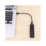 M2 SSD Case NVME M2-4 USB3.0 TO Type-C Black - Image 4