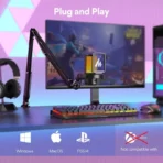 DGM20S Gamerwave Condenser USB Gaming RGB Microphone - Image 2