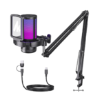 DGM20S Gamerwave Condenser USB Gaming RGB Microphone - Image 4