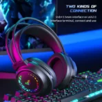 headphone aula s611 gaming 3.5*1 use - Image 2