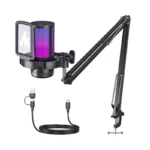 DGM20S Gamerwave Condenser USB Gaming RGB Microphone