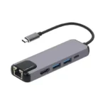 converter type-c to 5*1 lan type-c use2 HDMI 4K