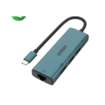 Onten 5 in 1 USB-C to HDMI 4K RJ45 interface USB Hub (OTN-UC125)
