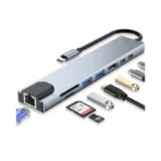 converter type-c to 8*1 lan IF SD type-c use2 HDMI 4K USB3*2 USB2 HDMI 4K type-c DP - Image 2