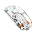mouse k200 wirless bluetooth charging شفاف - Image 2