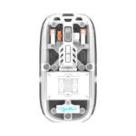 mouse k200 wirless bluetooth charging شفاف