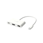 j5create Type-C To (HDMI-4K+USB3.0+PD Charge 90W)  JCA379EW