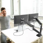 j5create Stand Dual Monitor Mount Support 17 to 32  JTSA102 - Image 3
