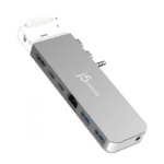 j5create MagSafe Kit Type-C To (HDMI-4K+USB 3.0*2+Type-C*2+Audio) JCD395
