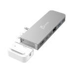 j5create MagSafe Kit Type-C To (HDMI-4K+USB 3.0*2+Type-C*2+Audio) JCD395 - Image 2