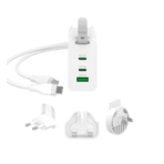 j5create Power Charger 65W GaN With 3-Port (Type-C*2+USB3.0*1) JUP3565CV - Image 3