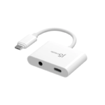 j5create Type-C To (PD Charge 100W+3.5mm Audio) Adapter  JCA122