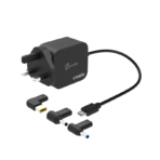 j5create Power Mini Charger 67W GaN Type-C Charger with 3 Types of DC Connector  UK_JUP1565DCF3A