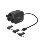 j5create Power Mini Charger 67W GaN Type-C Charger with 3 Types of DC Connector  UK_JUP1565DCF3A