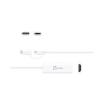 j5create Android USB Micro B Port OR Type-C Port To HDMI Display Adapter JUA165C - Image 2
