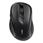 Mouse Rapoo M500 Silent Black Multi mode Wireless Bluetooth
