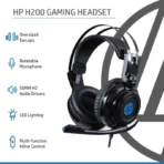 Headphone HP H200S Gaming 3.5*2 USB - Image 2