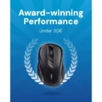 Mouse Rapoo M500 Silent Black Multi mode Wireless Bluetooth - Image 2