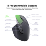 Mouse RapooMT760PRO Light Black Multi mode Charging Wireless+Bluetooth - Image 4