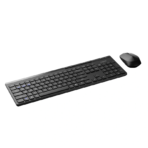Keyboard Mouse Rapoo 8100GT Combo Black Multi mode Wireless Bluetooth - Image 2