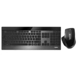 Keyboard Mouse Rapoo 9900M Combo Black_Multi mode Wireless Bluetooth