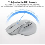 Mouse Rapoo MT760M  Multi mode Charging Wireless Bluetooth - Image 6
