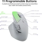 Mouse Rapoo MT760M  Multi mode Charging Wireless Bluetooth - Image 8