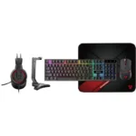 Fantech Gaming Combp Power Bundle 5*1 P51 (Key+Mouse+Pad+HP+Stand) Black