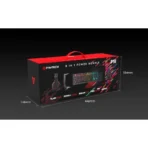 Fantech Gaming Combp Power Bundle 5*1 P51 (Key+Mouse+Pad+HP+Stand) Black - Image 3