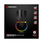 Mouse Fantech Gaming CRYPTO II WG7V2RD Wireless Black125 - Image 3
